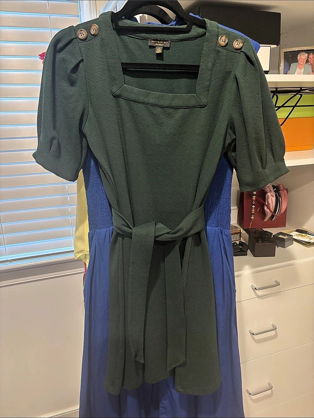 Current Air Green Dress Size Small Like New